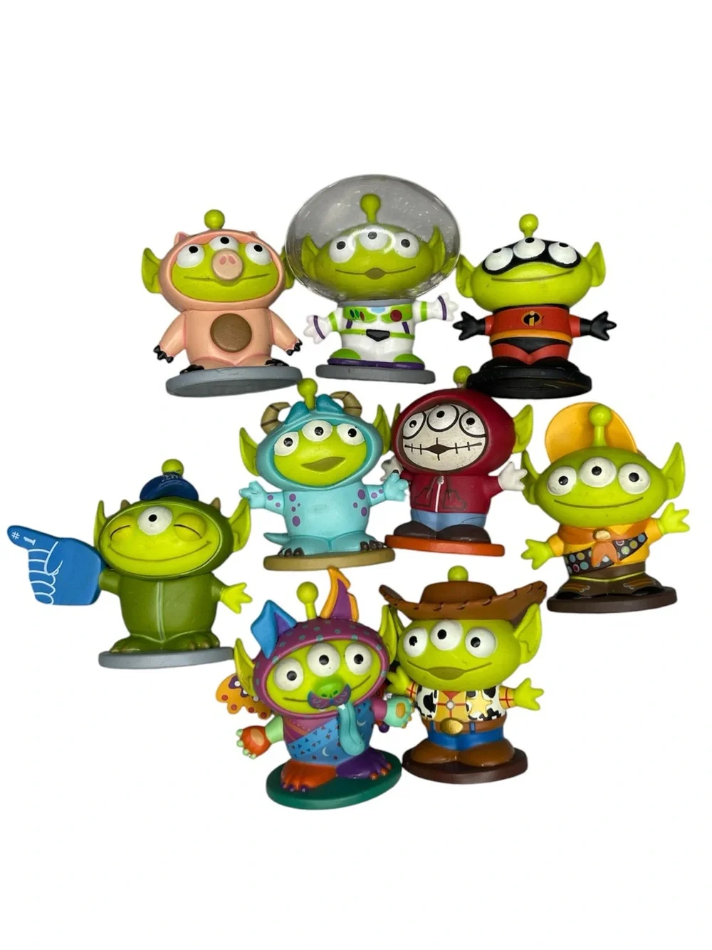 Disney / Pixar Toy Story Alien Remix 9-Piece Deluxe PVC Figure Play Set